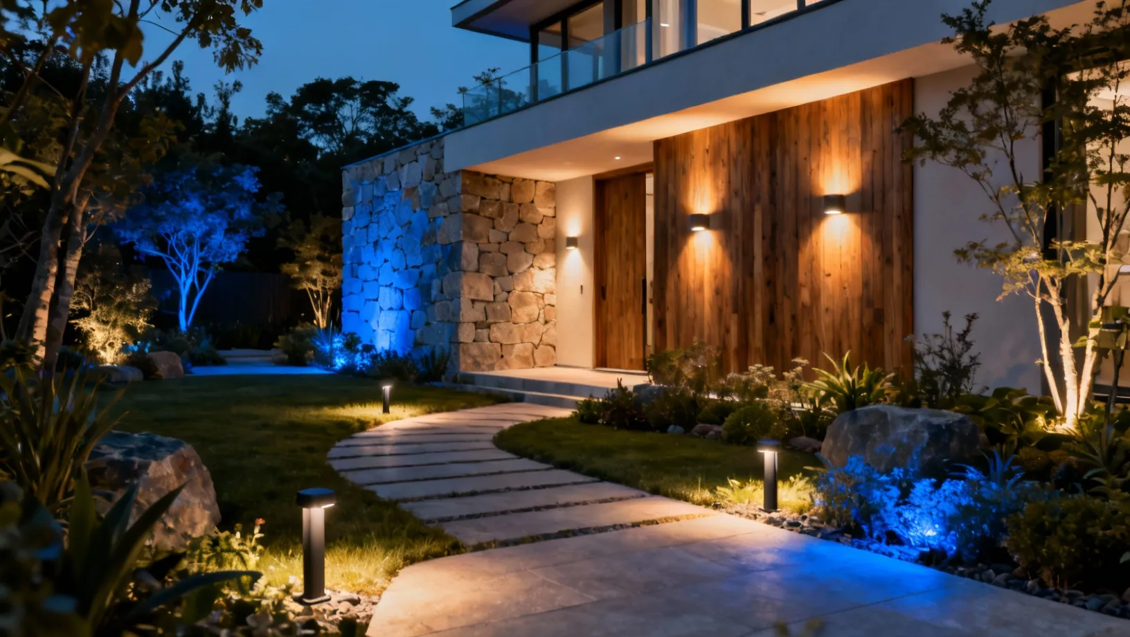 Éclairage extérieur LED jardin