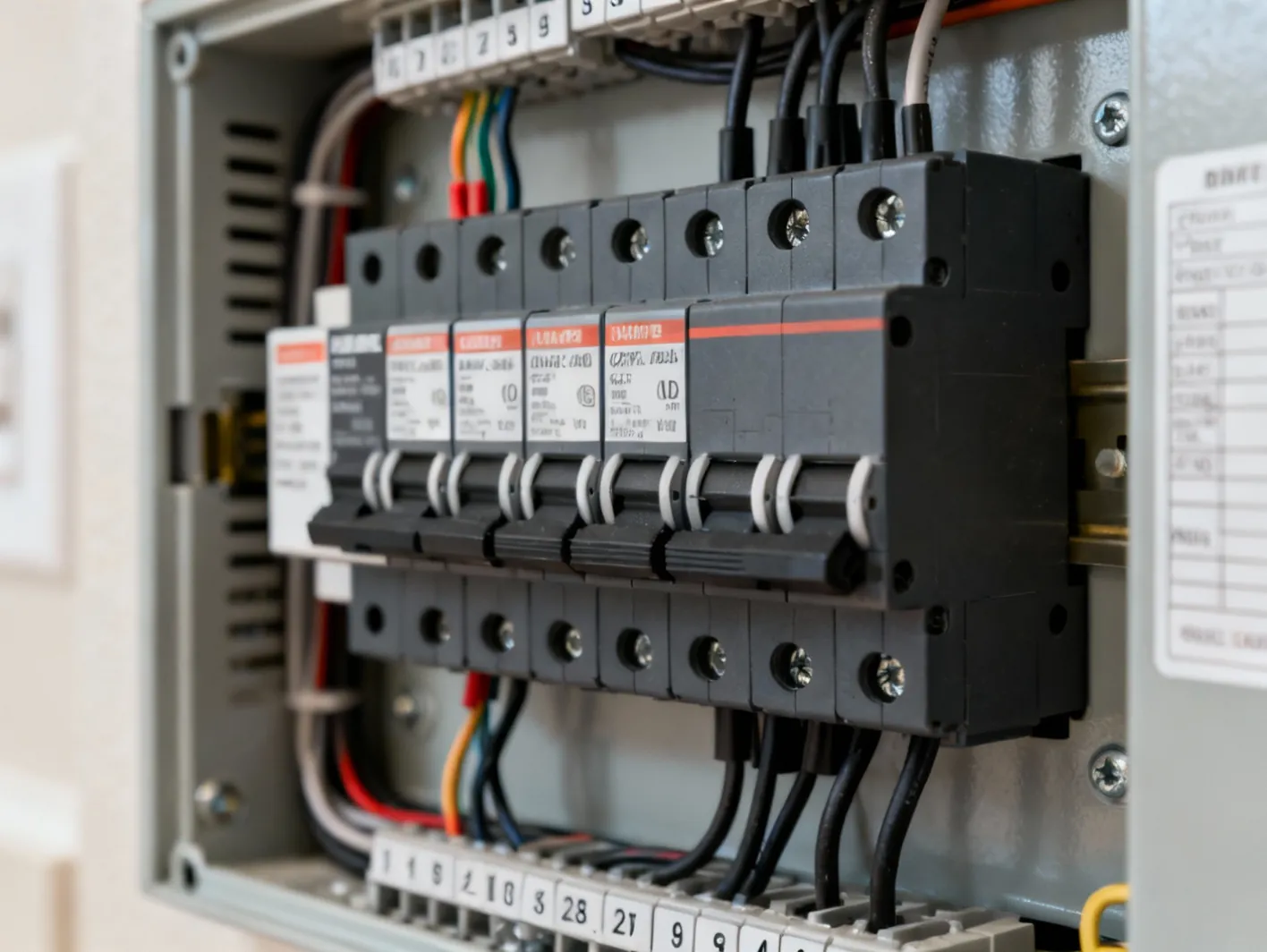 Installation et remplacement de tableau électrique moderne et sécurisé